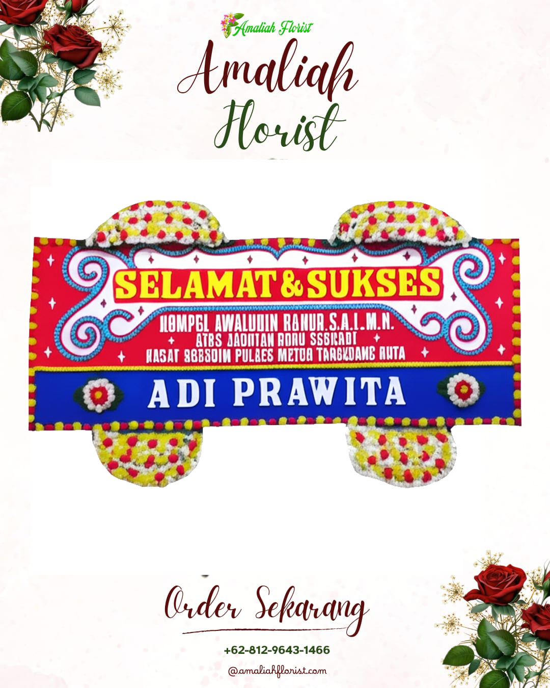 Papan Bunga Ucapan Selamat Ternate Selatan