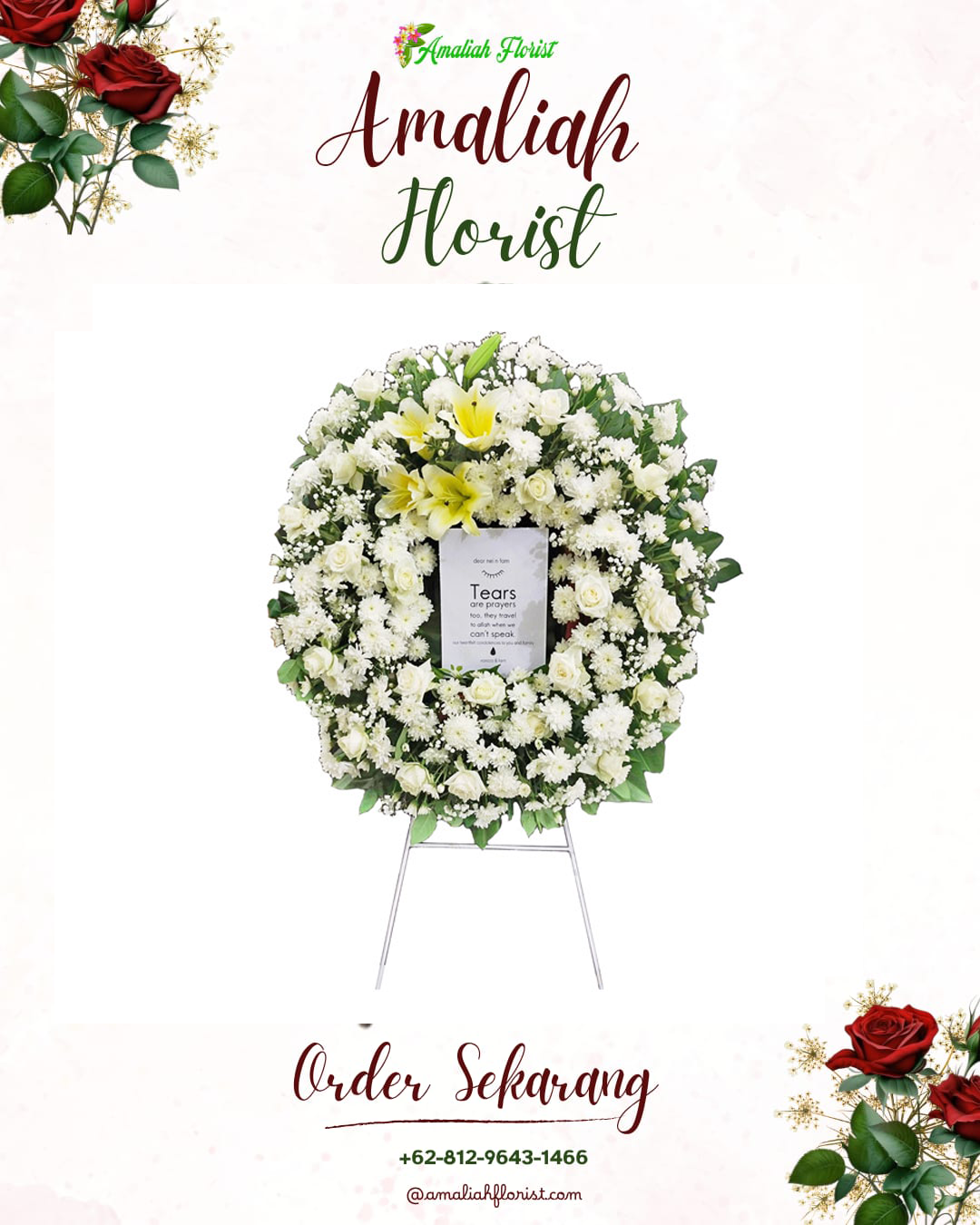 Krans Bunga Duka Ternate Selatan